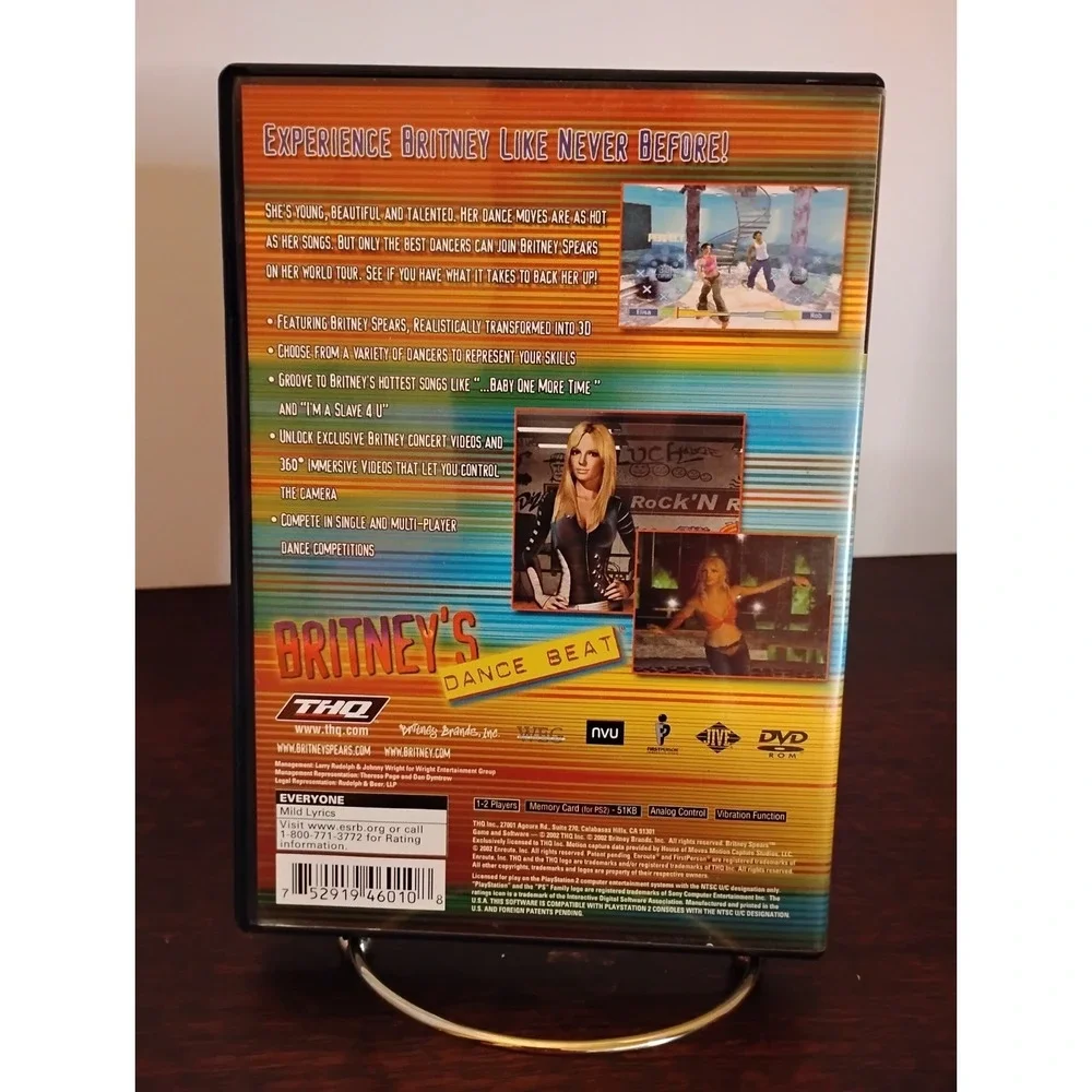 Britney's Dance Beat (Sony PlayStation 2, 2002)